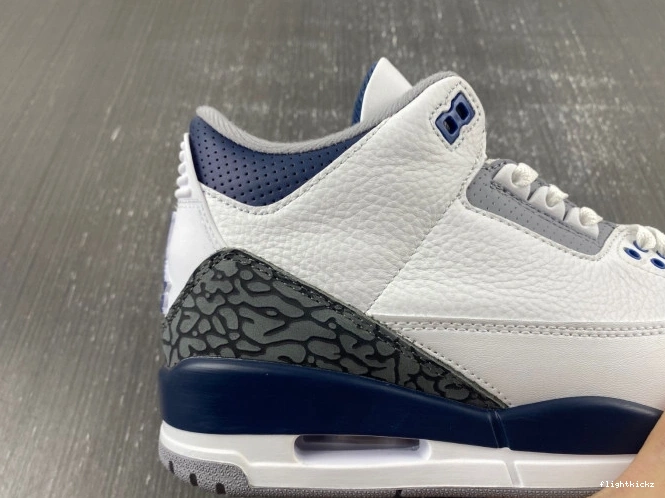 Midnight Air Jordan CT8532-140 3 Navy 1206